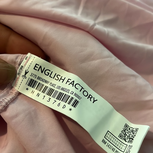 Tuckernuck hyacinth House pink Diamond Textured Isabella mini dress Size L NWT - Picture 11 of 12